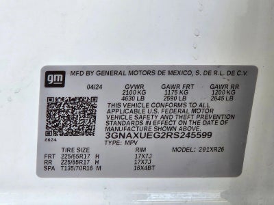 2024 Chevrolet Equinox LT