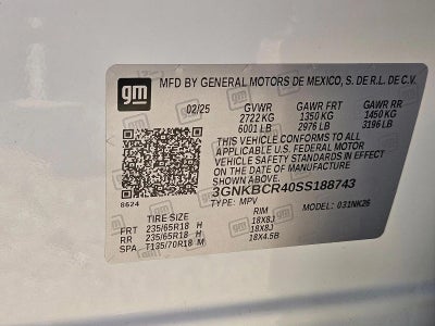 2025 Chevrolet Blazer 2LT