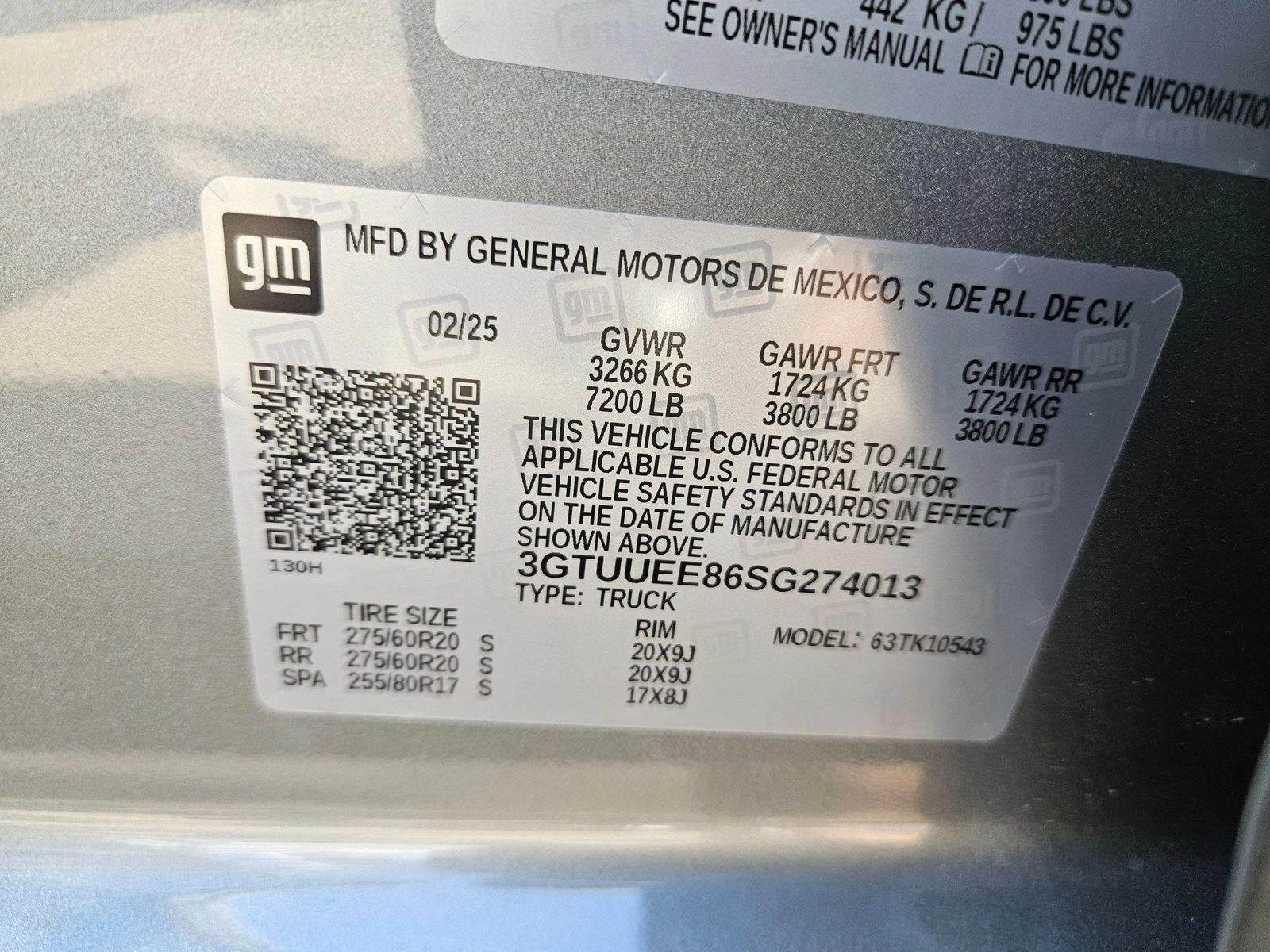 2025 GMC Sierra 1500 AT4