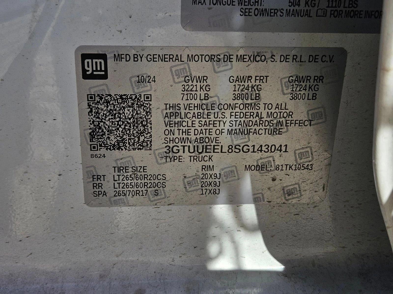 2025 GMC Sierra 1500 AT4