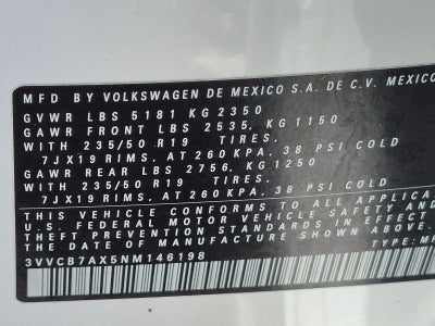 2022 Volkswagen Tiguan SE R-Line Black