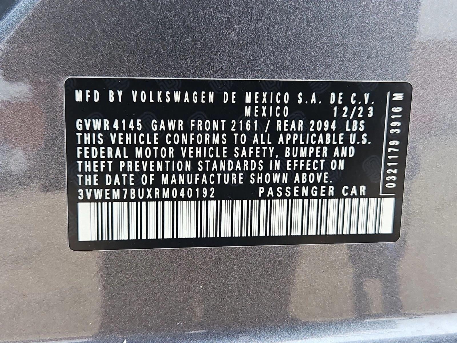 2024 Volkswagen Jetta SE