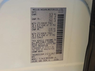 2023 Nissan Pathfinder SL