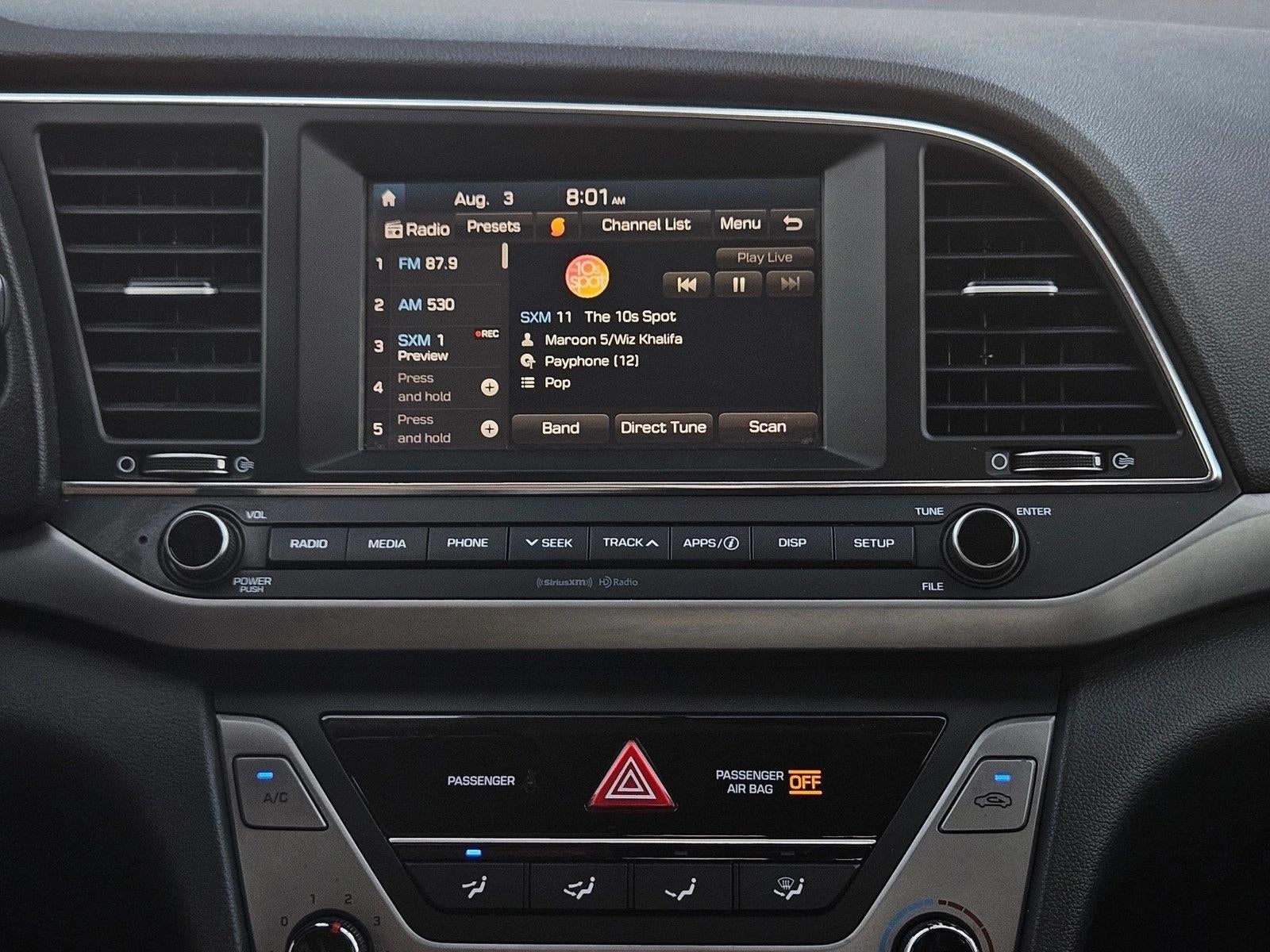 2018 Hyundai Elantra SEL