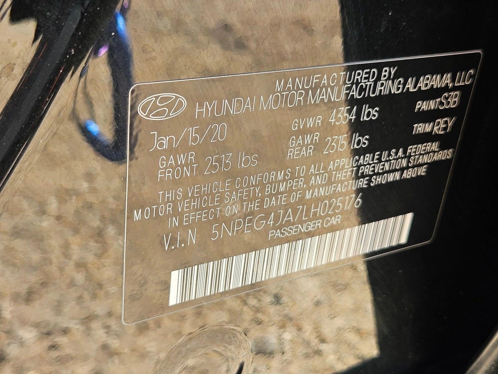 2020 Hyundai Sonata SE