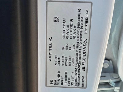 2023 Tesla Model 3 Base