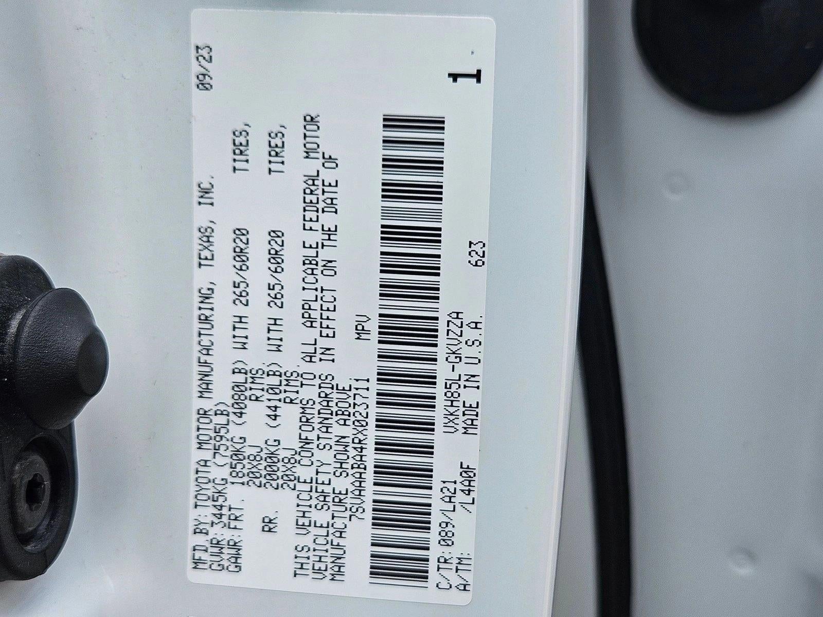 2024 Toyota Sequoia Platinum