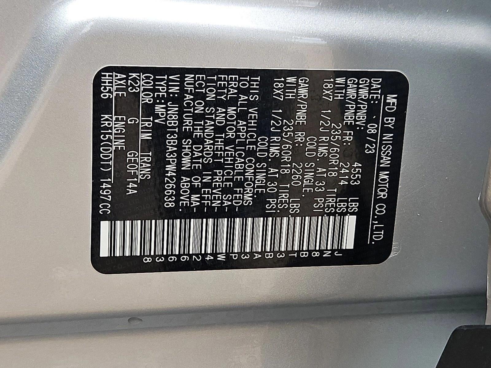 2023 Nissan Rogue SV FWD