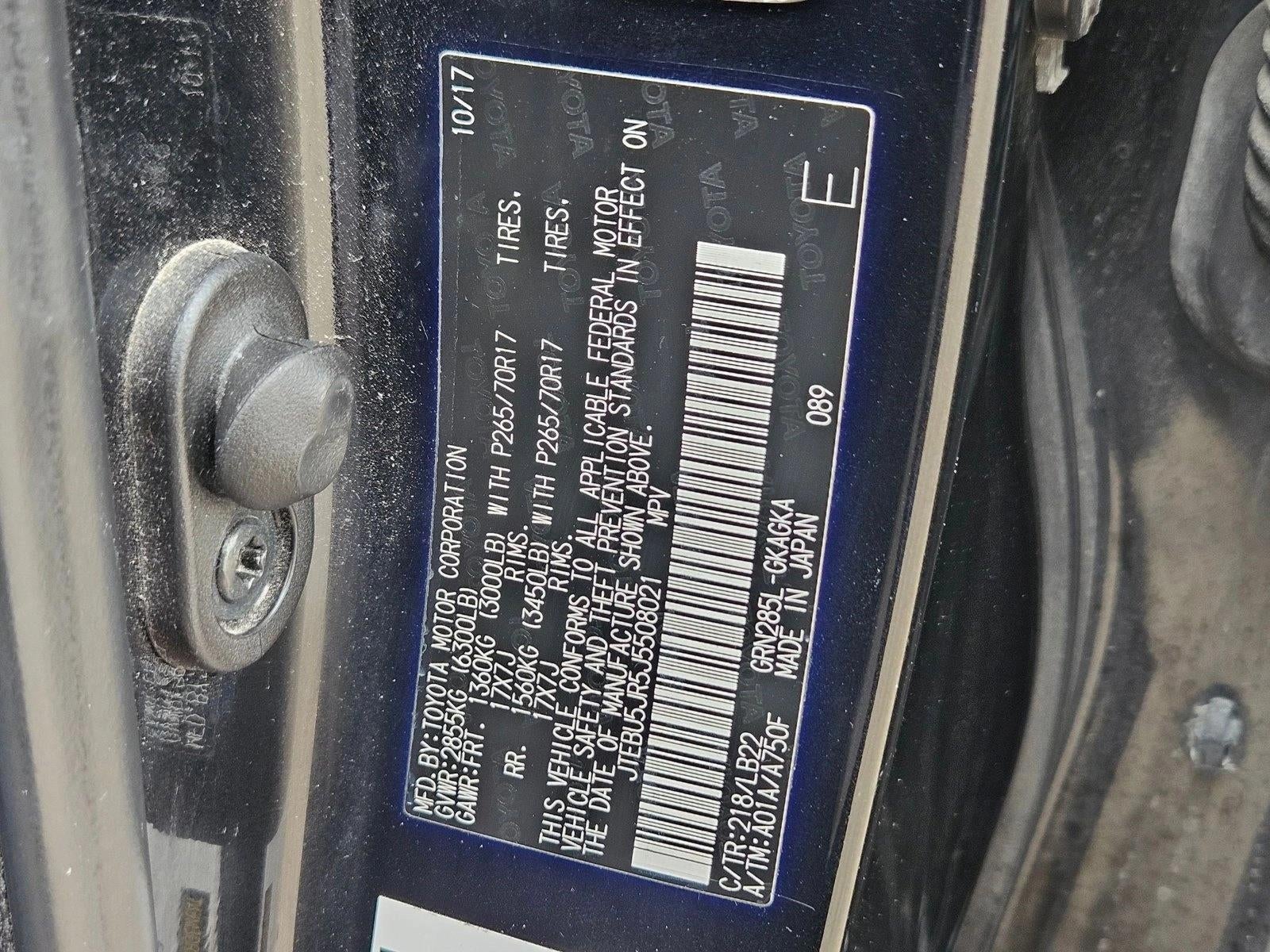 2018 Toyota 4Runner SR5