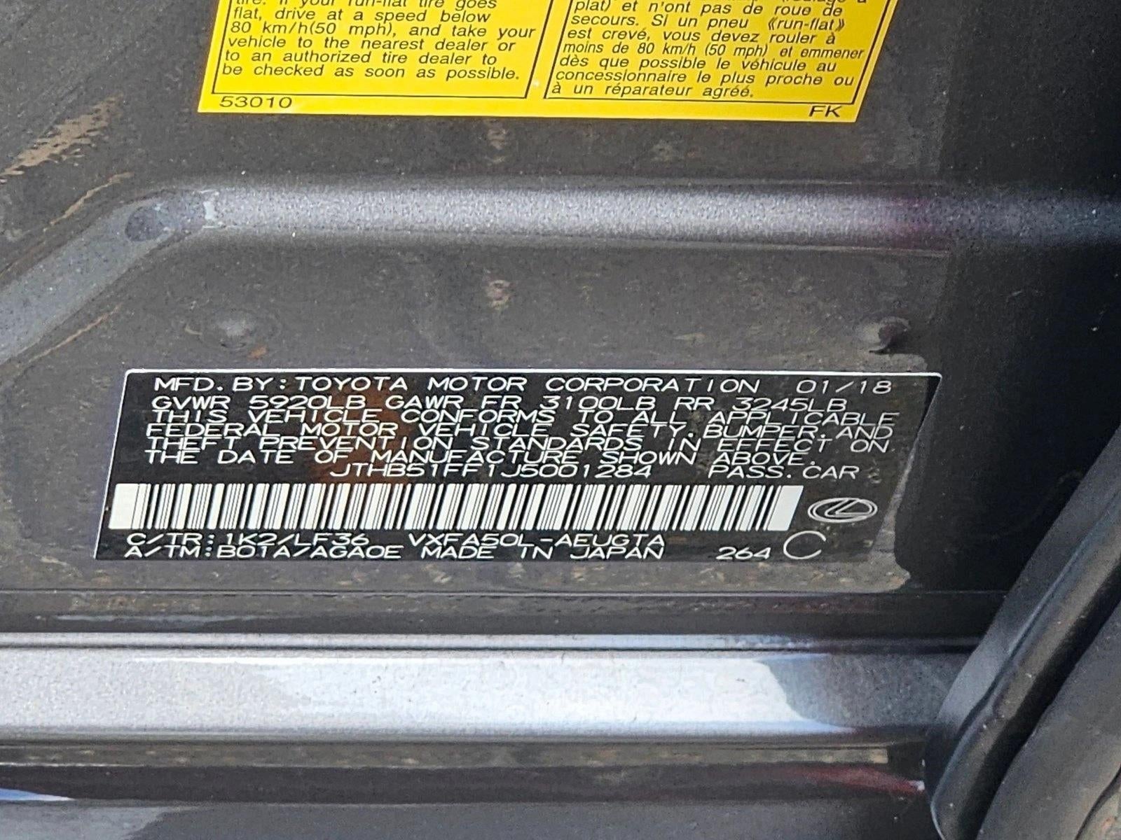 2018 Lexus LS LS 500