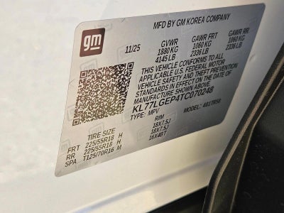 2026 Chevrolet Trax 1RS