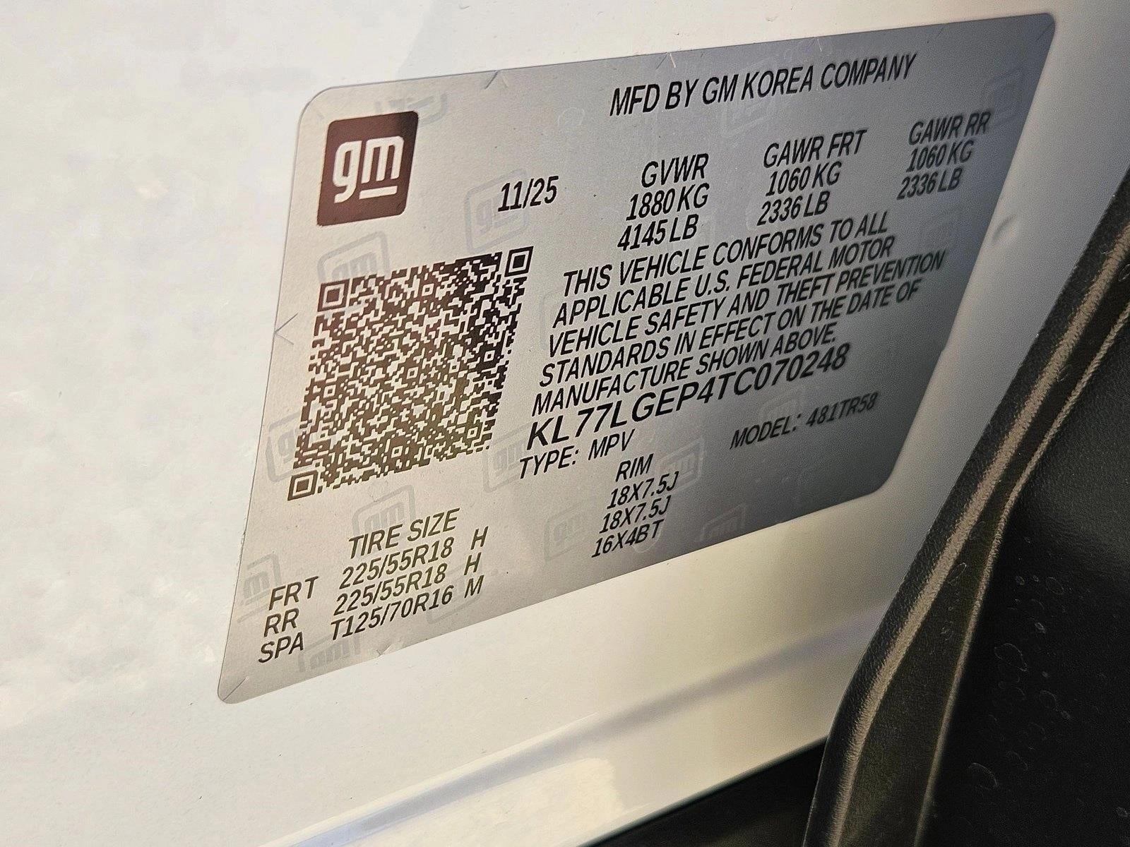 2026 Chevrolet Trax 1RS