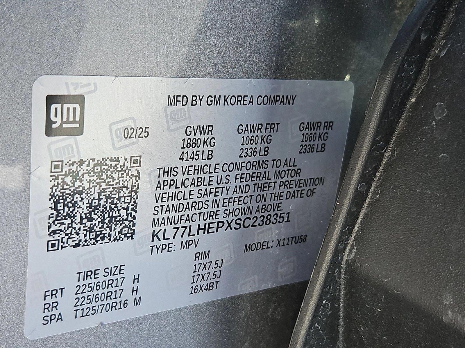 2025 Chevrolet Trax LT