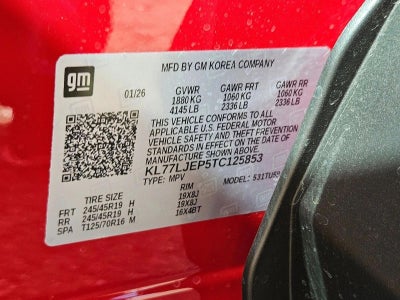 2026 Chevrolet Trax 2RS