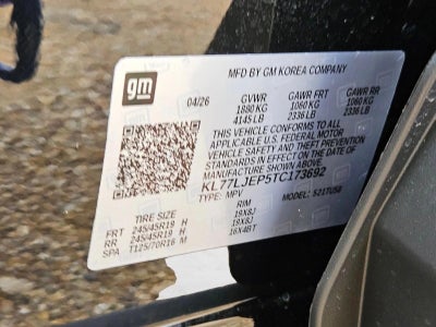 2026 Chevrolet Trax 2RS