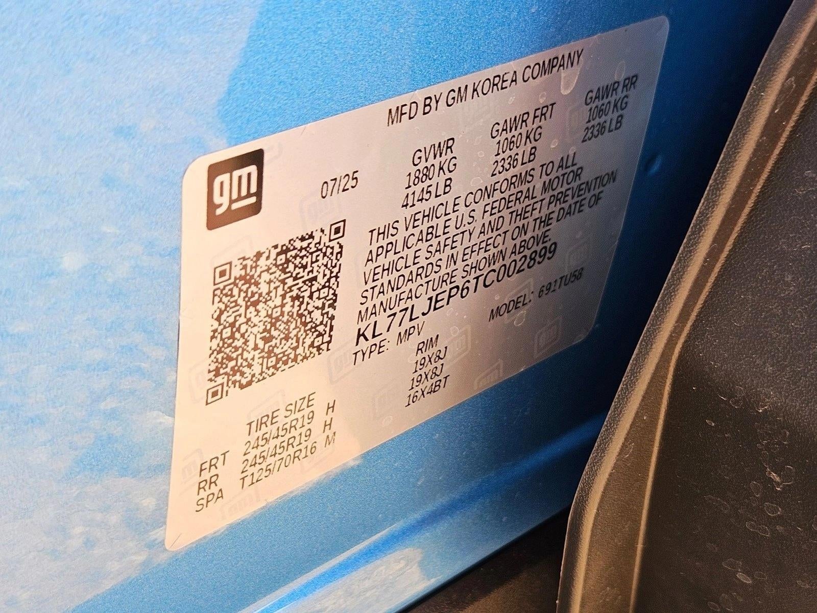 2026 Chevrolet Trax 2RS