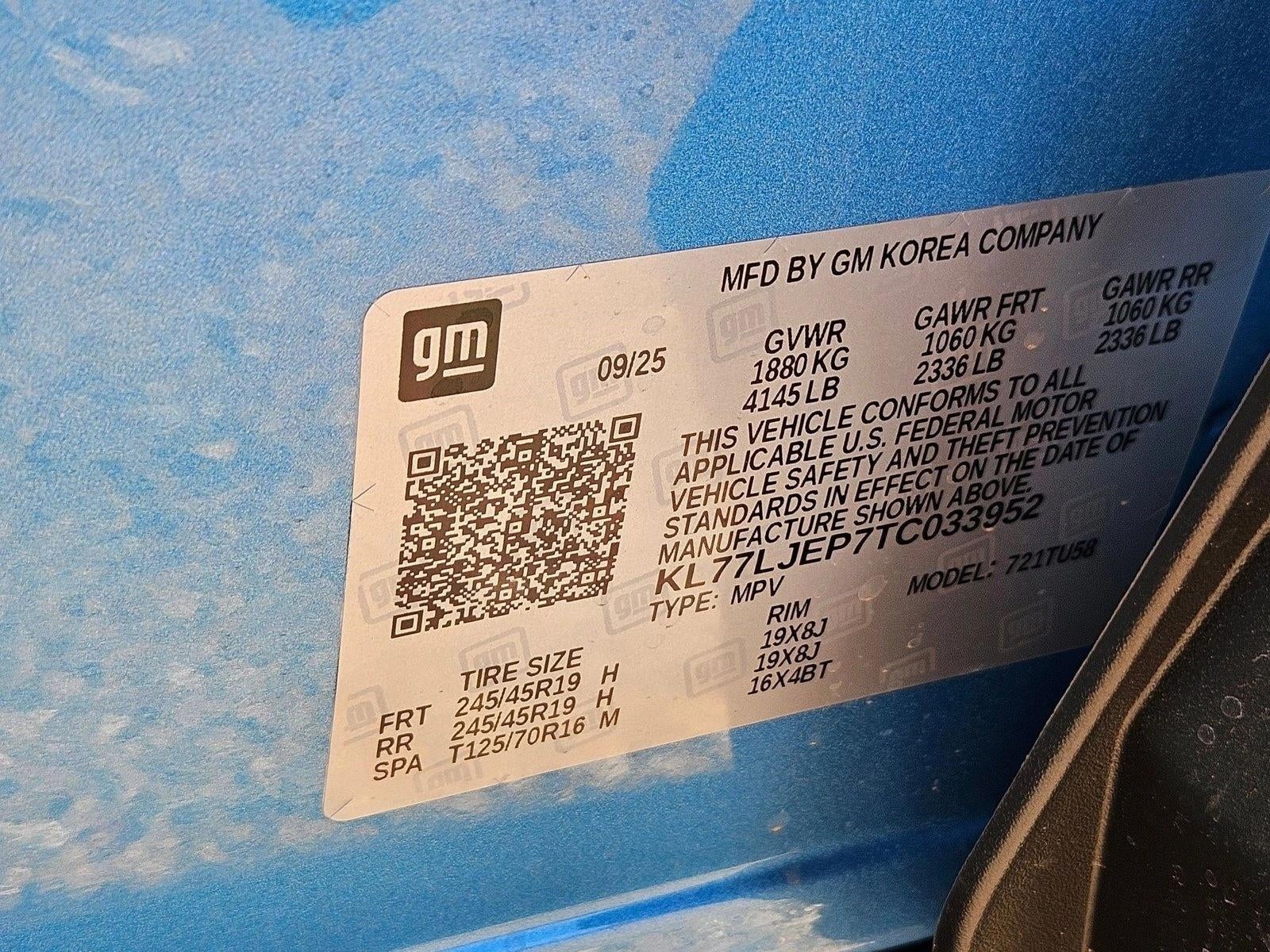 2026 Chevrolet Trax 2RS