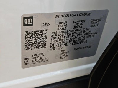 2026 Chevrolet Trailblazer LT