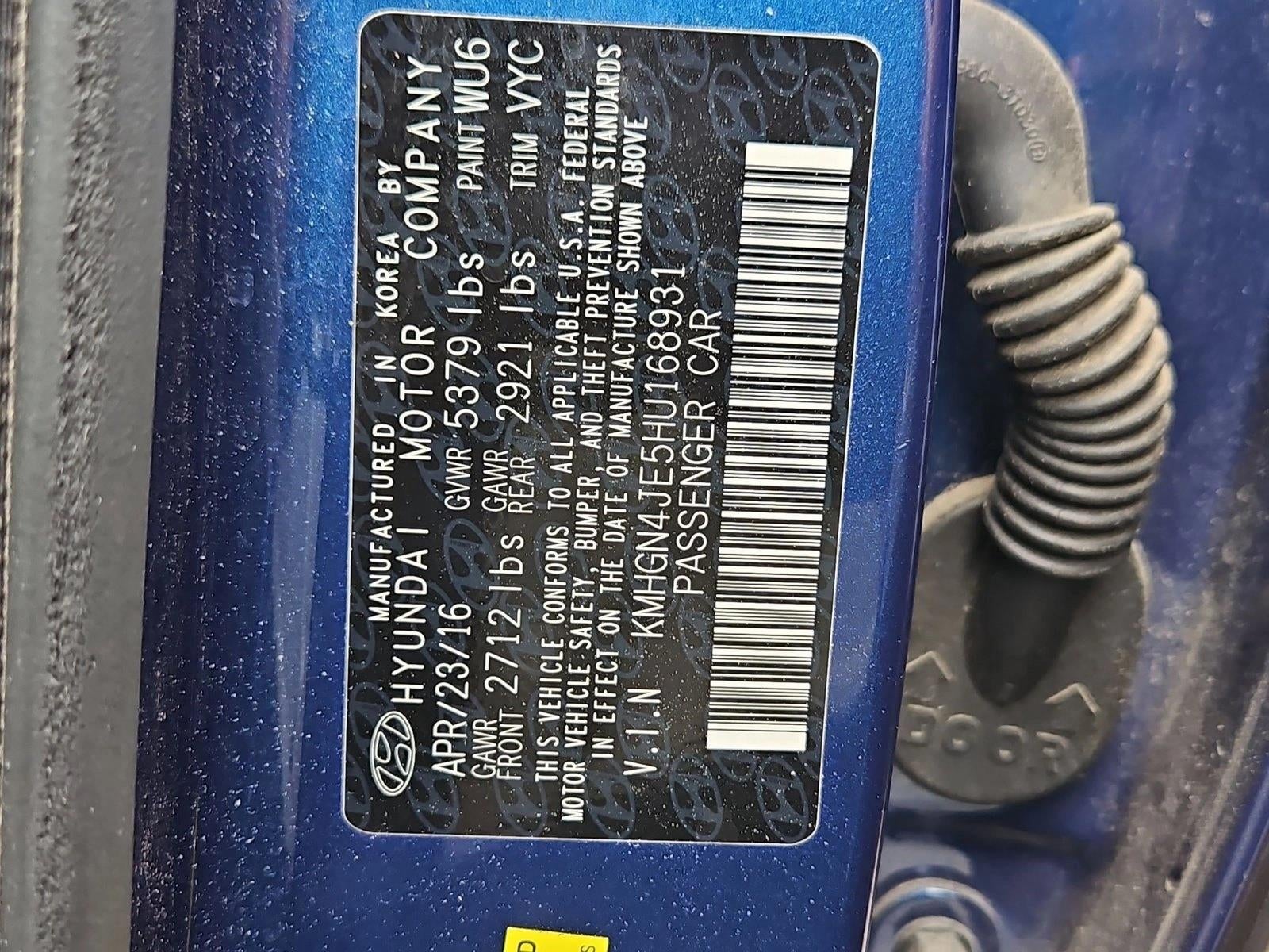 2017 Genesis G80 3.8L