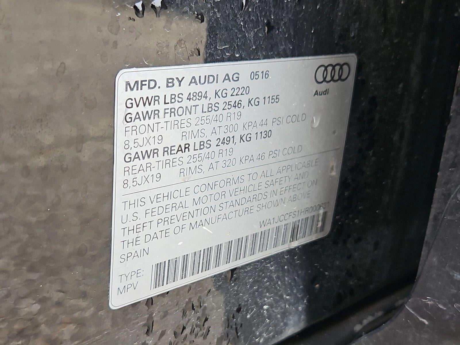 2017 Audi Q3 Premium Plus