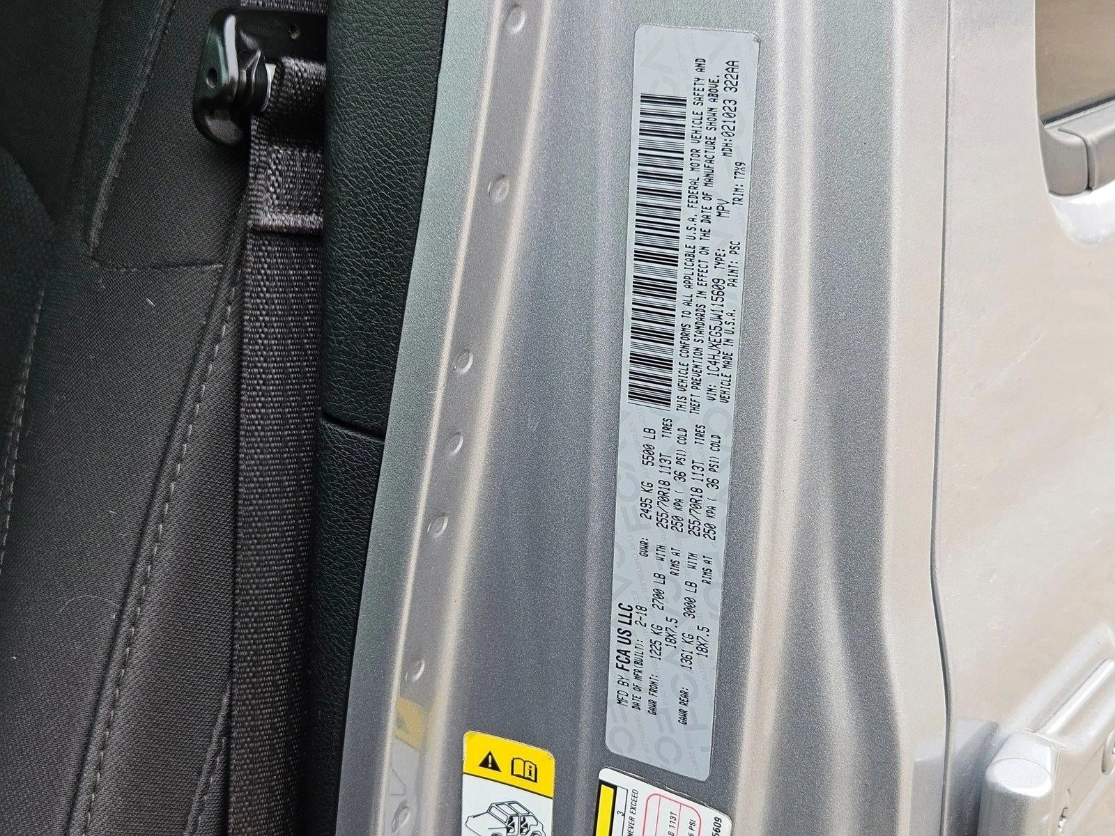 2018 Jeep Wrangler Unlimited Sahara 4x4