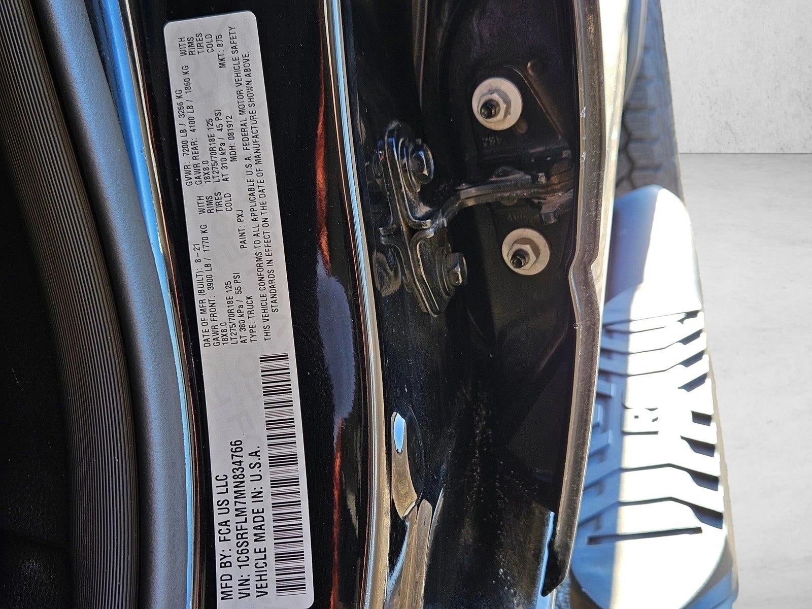 2021 RAM 1500 Rebel 4x4 Crew Cab 5'7" Box