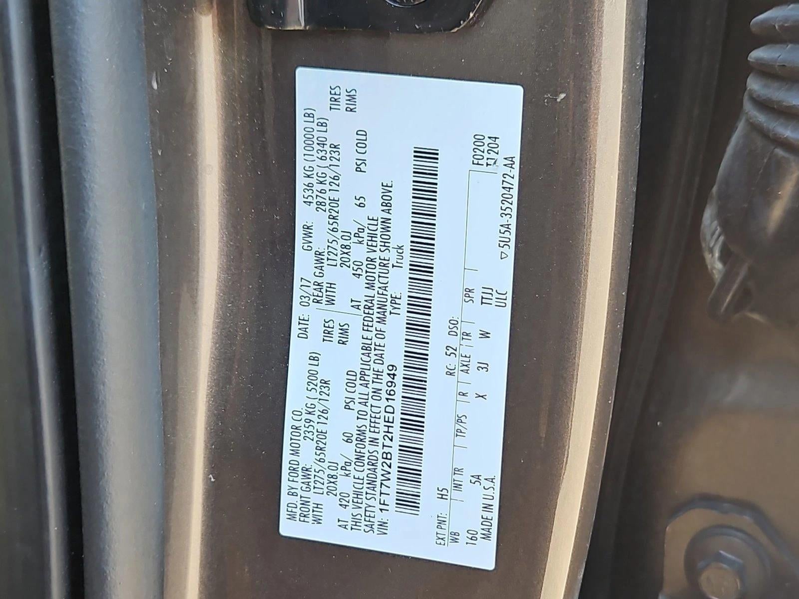 2017 Ford Super Duty F-250 SRW Lariat 4WD Crew Cab 6.75' Box