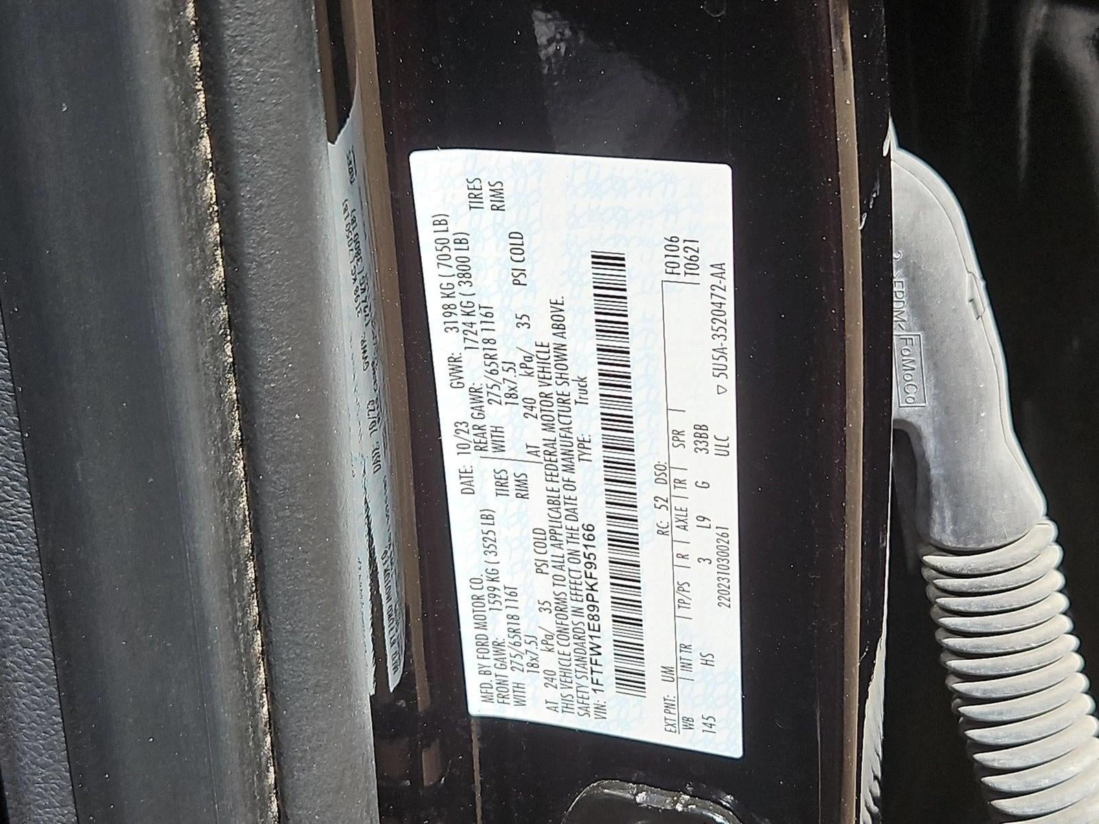 2023 Ford F-150 LARIAT 4WD SuperCrew 5.5' Box