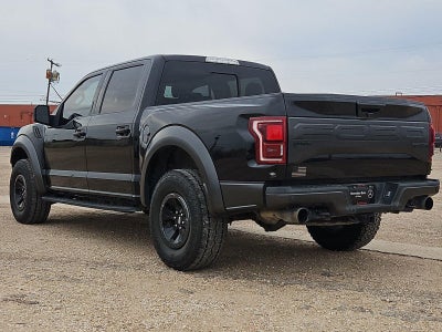 2018 Ford F-150 Raptor 4WD SuperCrew 5.5' Box