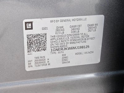 2021 Chevrolet Traverse FWD 2LT