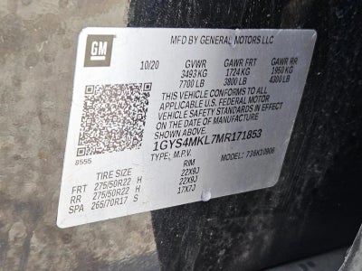 2021 Cadillac Escalade ESV 4WD Premium Luxury Platinum