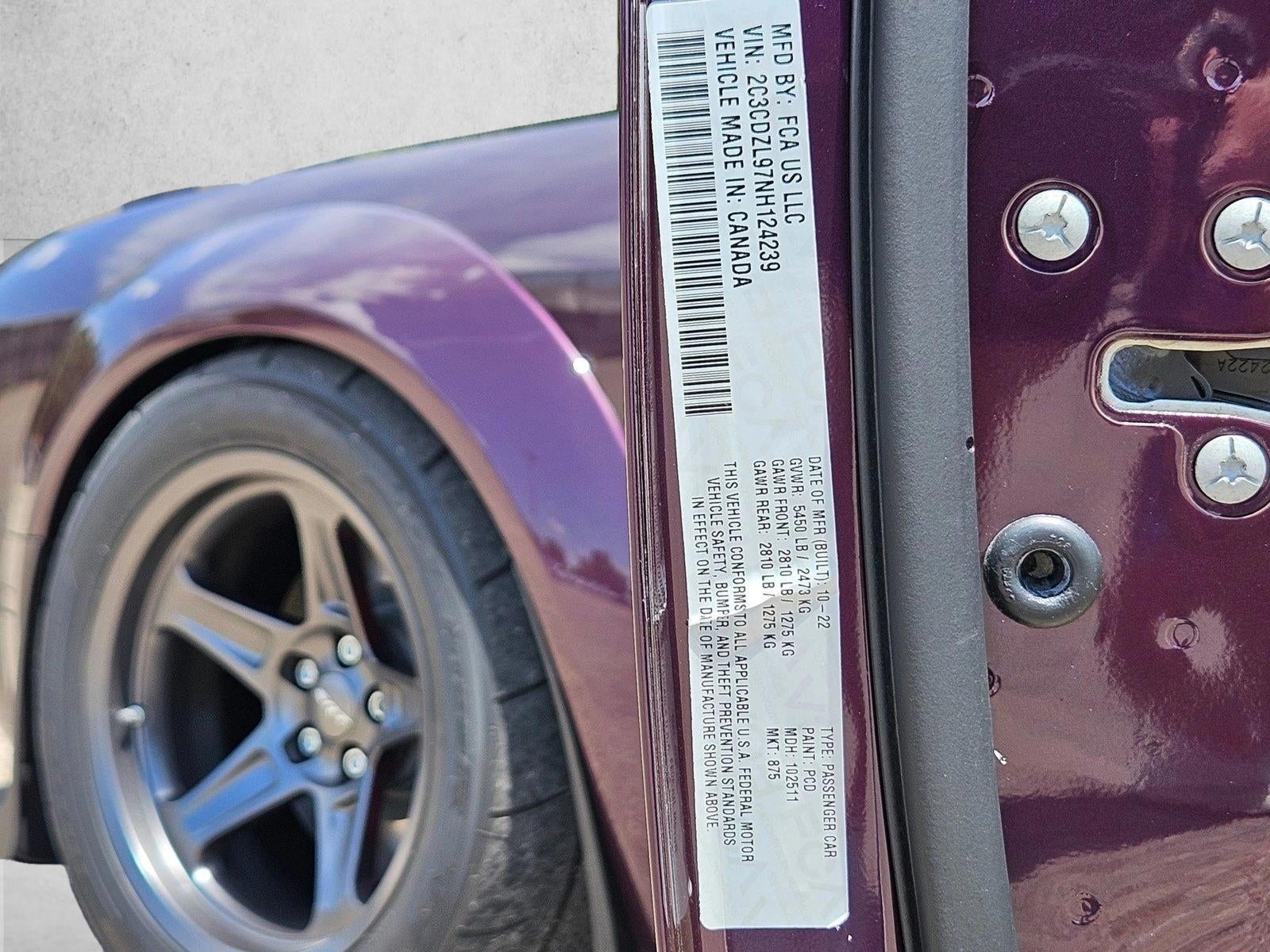 2022 Dodge Challenger SRT Super Stock RWD