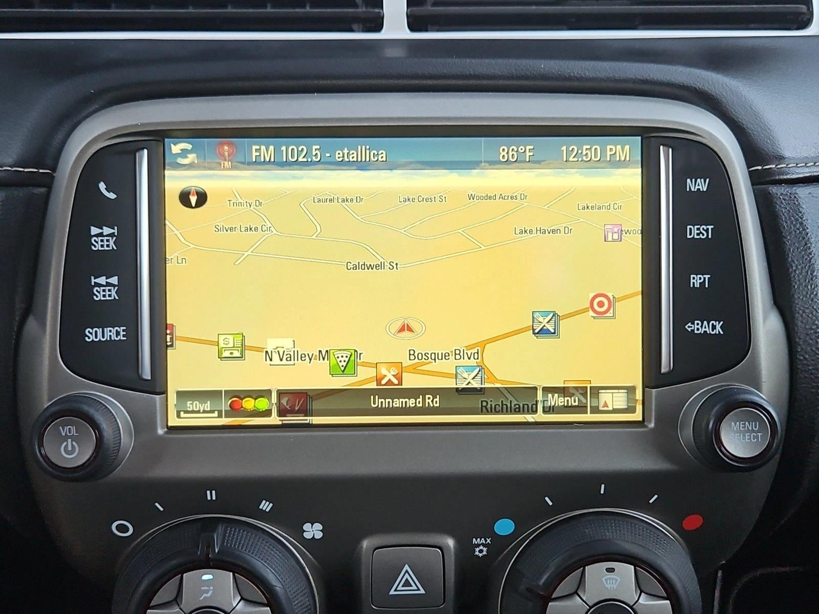 2015 Chevrolet Camaro 2dr Cpe LT w/2LT