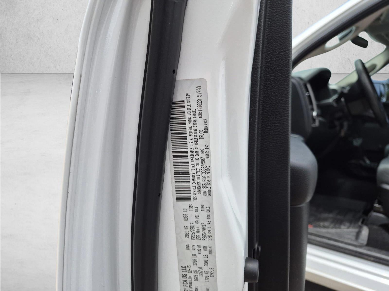 2016 RAM 1500 2WD Regular Cab 6.4 Ft Box Express