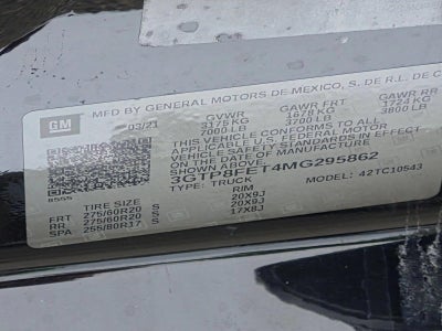 2021 GMC Sierra 1500 Crew Cab Short Box 2-Wheel Drive Denali