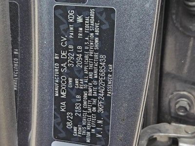 2023 Kia Forte LX IVT