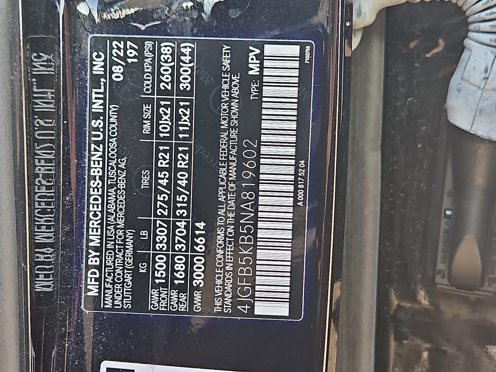 2022 Mercedes-Benz GLE GLE 450 4MATIC® SUV