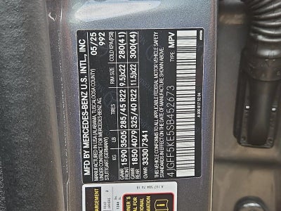 2025 Mercedes-Benz GLS GLS 450 4MATIC® SUV