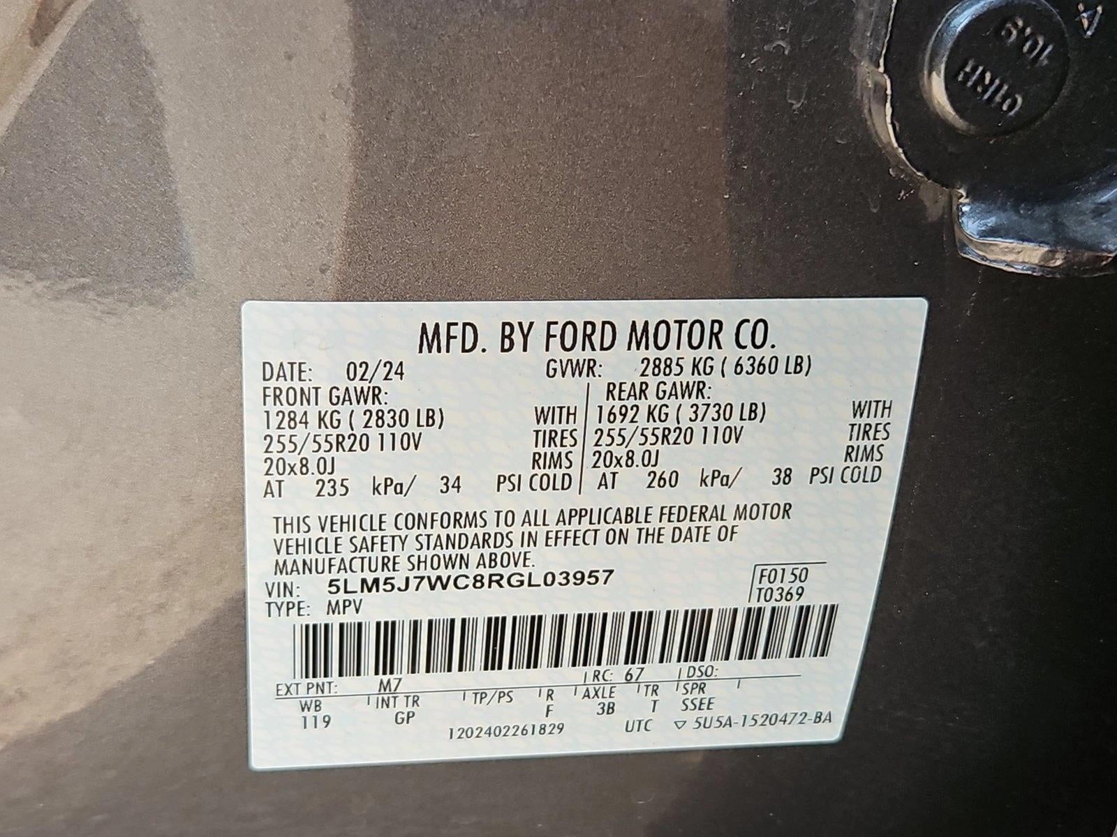 2024 Lincoln Aviator Reserve RWD