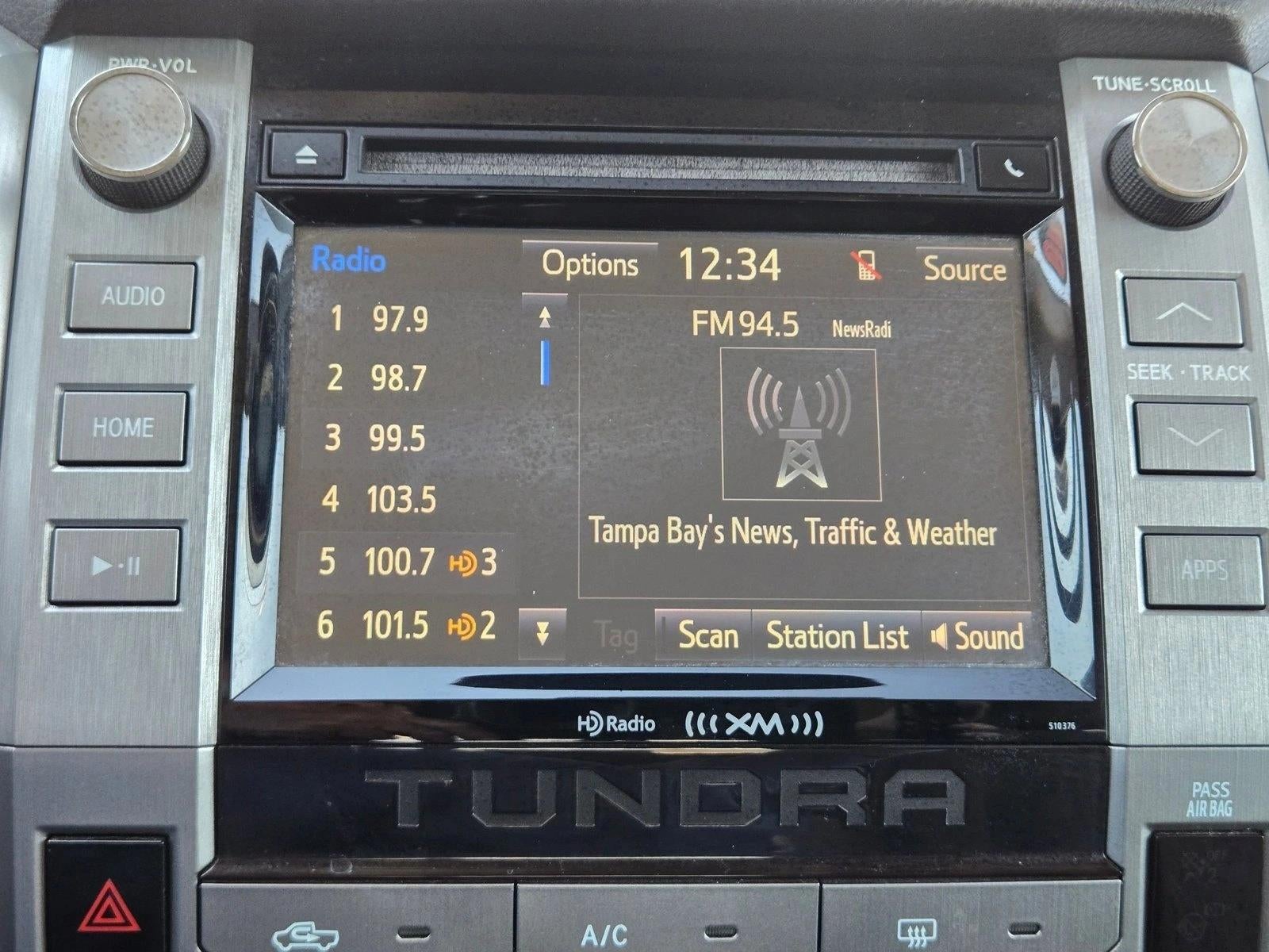 2019 Toyota Tundra 2WD 2WD SR5 CrewMax 5.5' Bed 5.7L (SE)