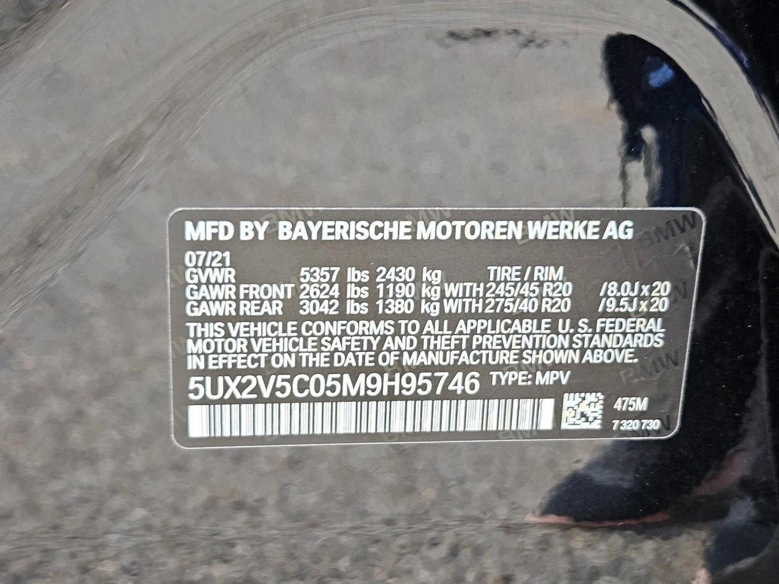 2021 BMW X4 M40i Sports Activity Coupe