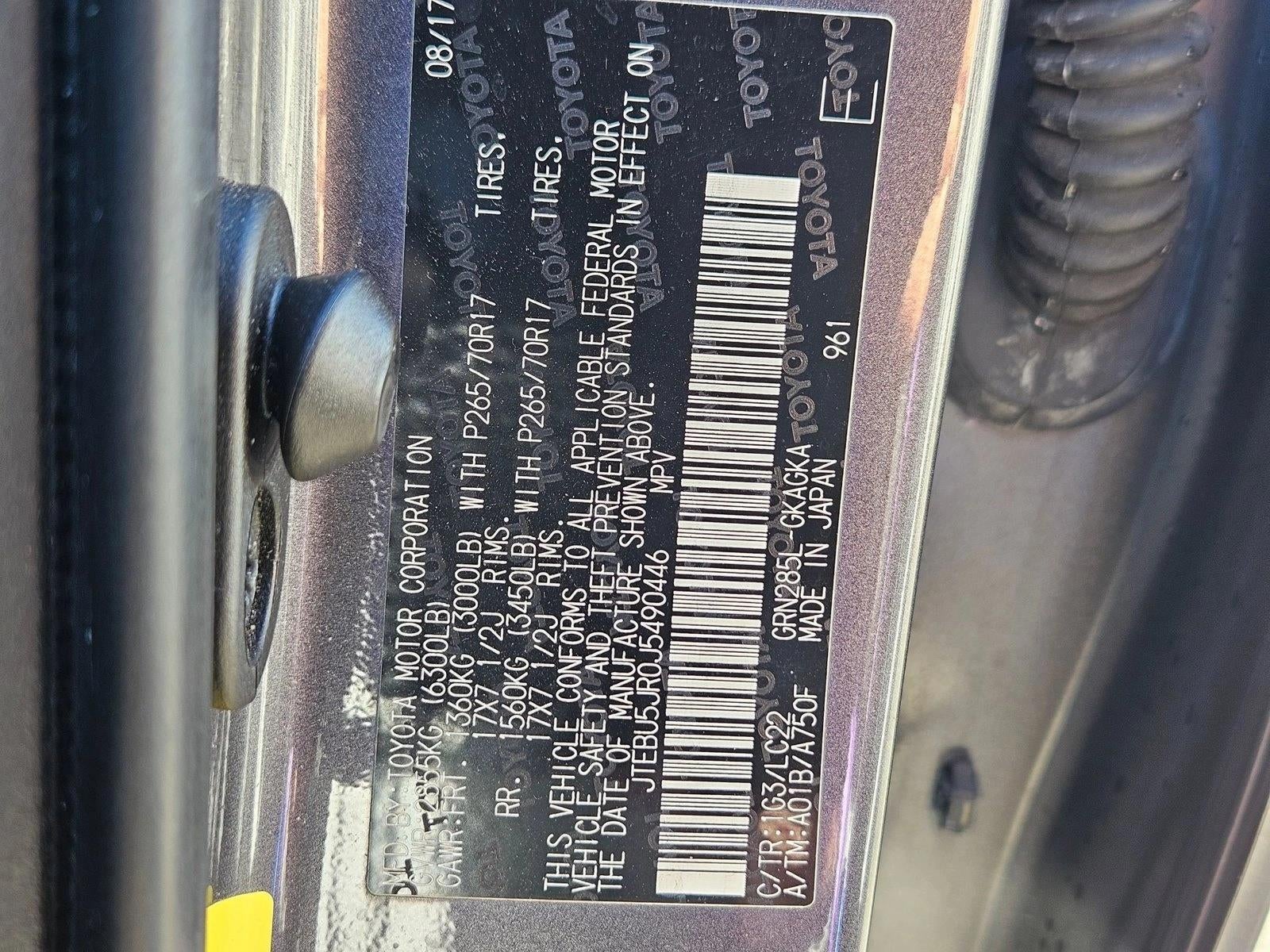 2018 Toyota 4Runner TRD Off Road Premium 4WD (Natl)