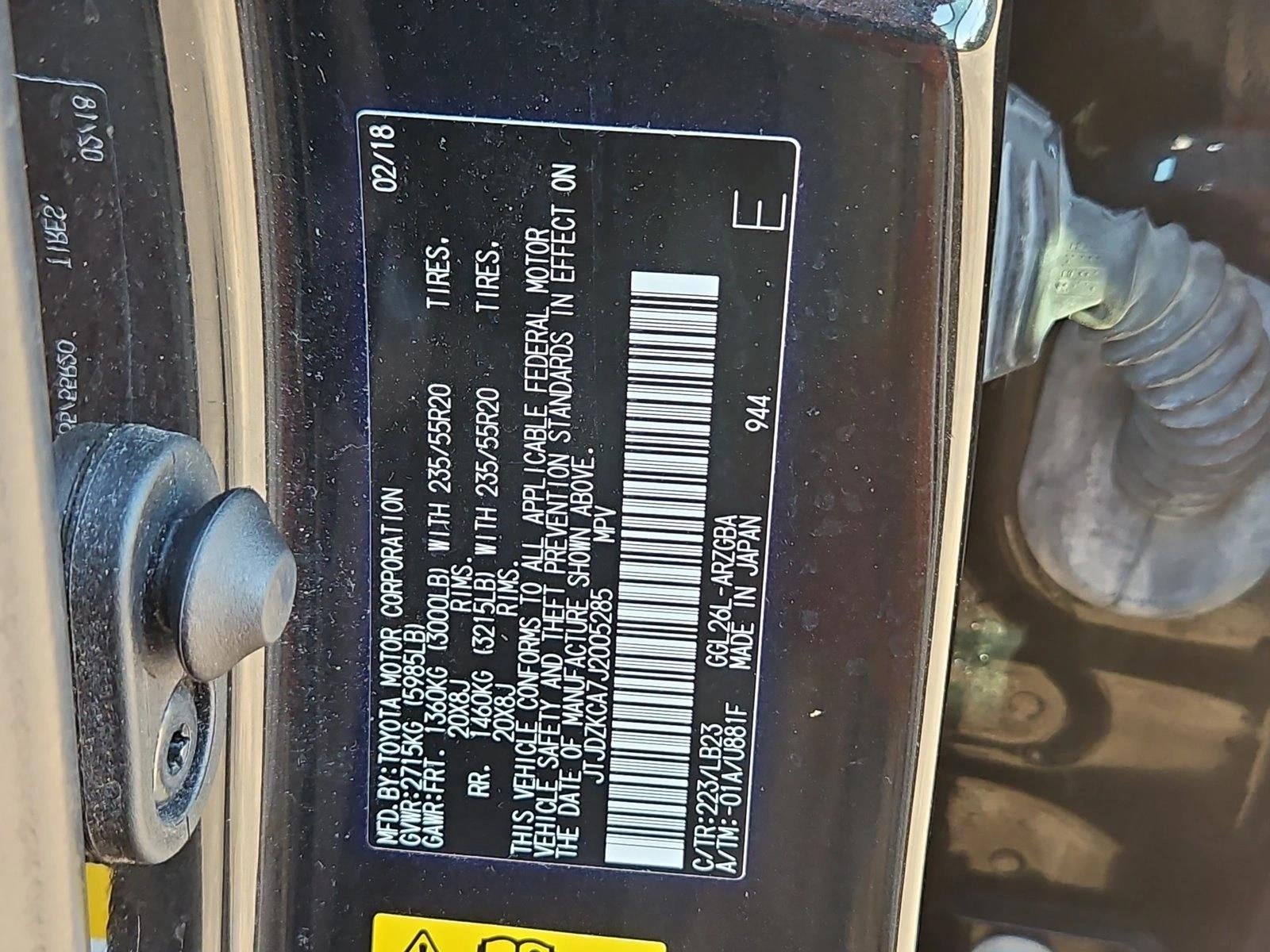 2018 Lexus RX 350L Premium AWD