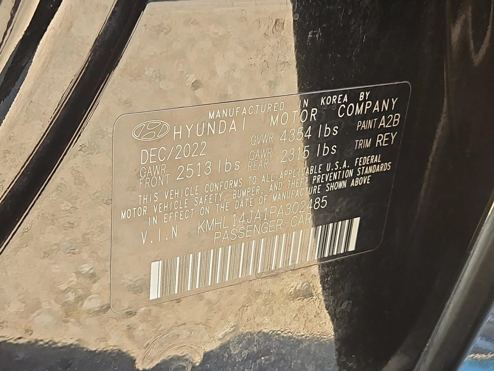 2023 Hyundai SONATA SEL 2.5L
