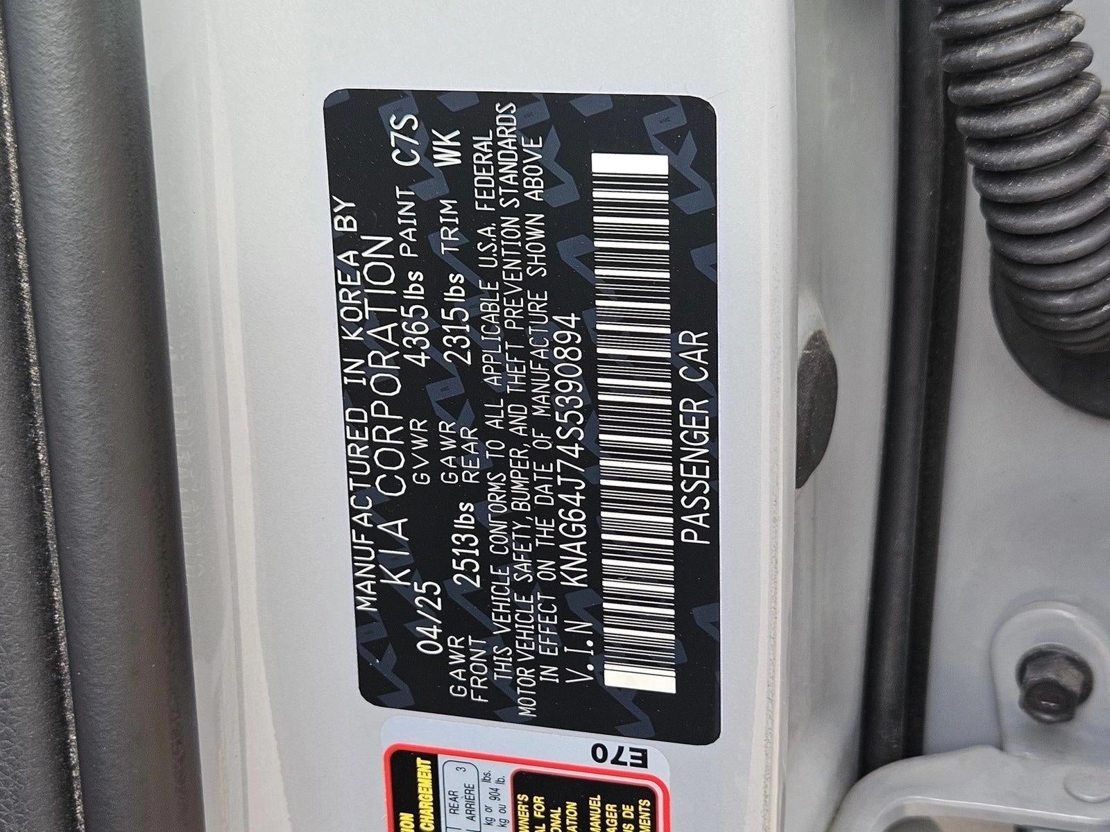 2025 Kia K5 GT-Line Auto FWD
