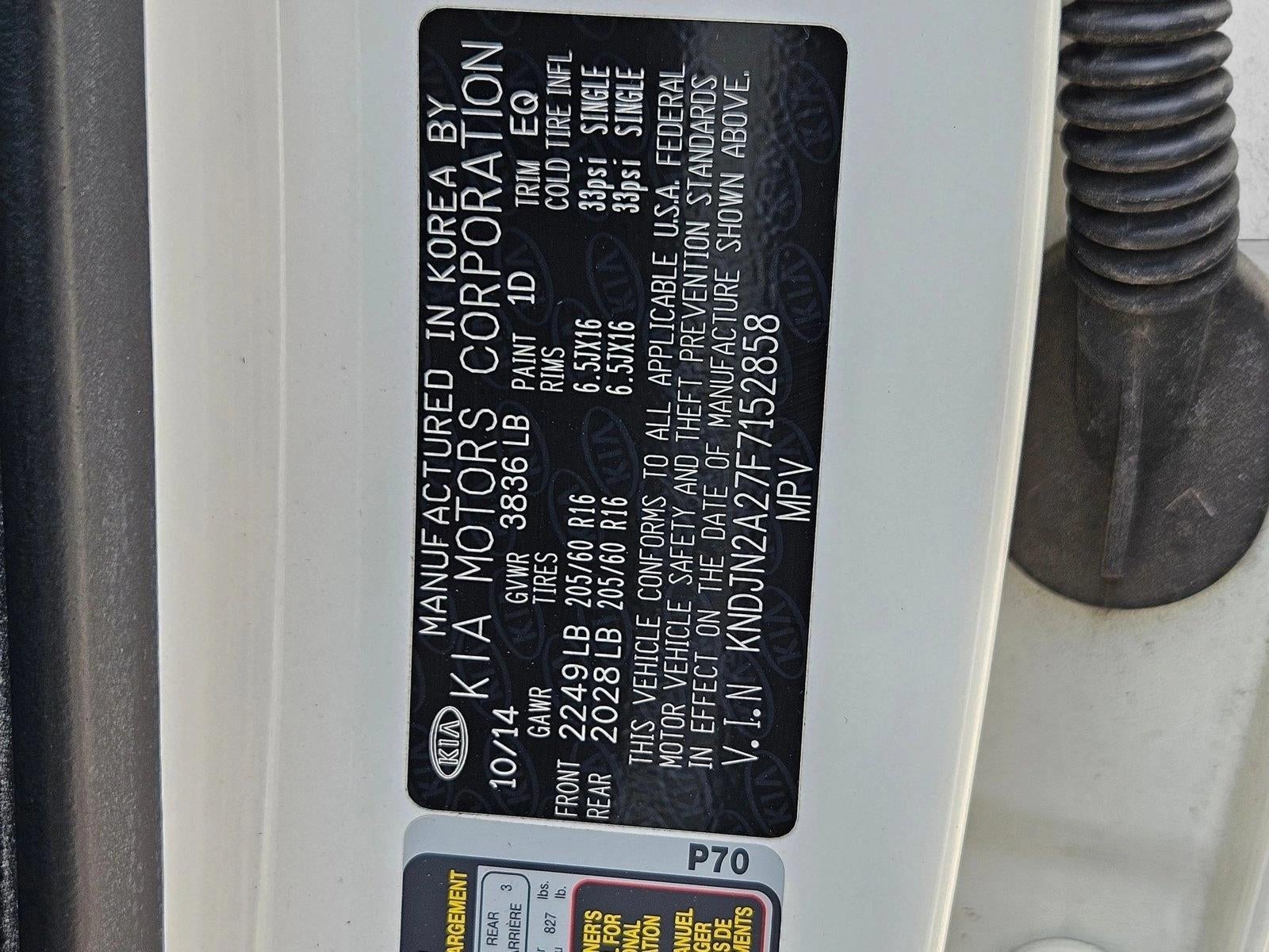 2015 Kia Soul 5dr Wgn Man Base