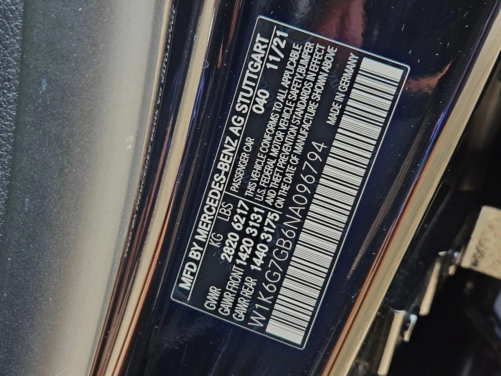 2022 Mercedes-Benz S-Class S 580 4MATIC® Sedan