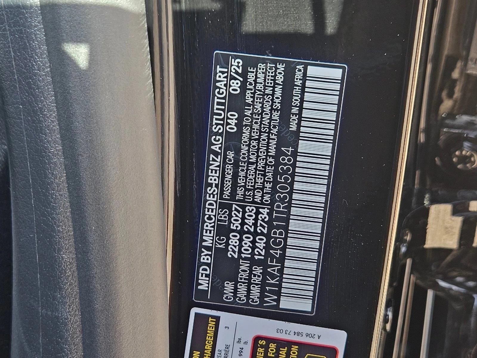 2026 Mercedes-Benz C-Class C 300 Sedan