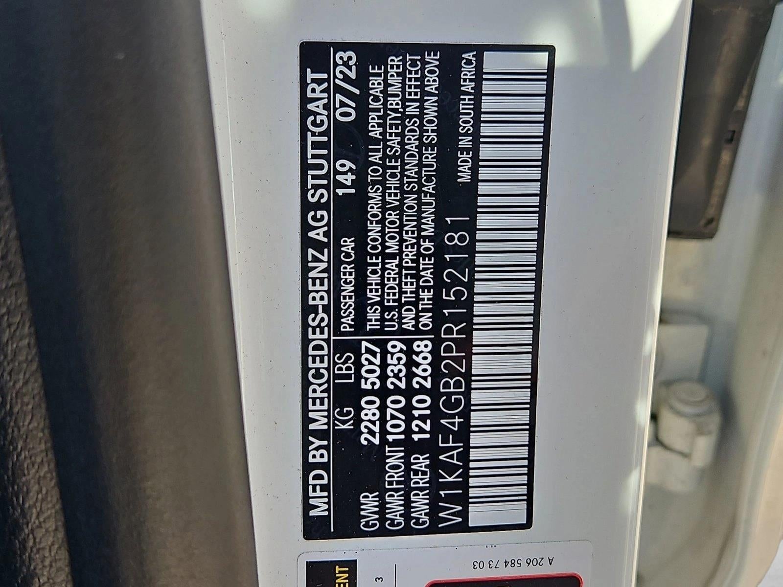 2023 Mercedes-Benz C-Class C 300 Sedan