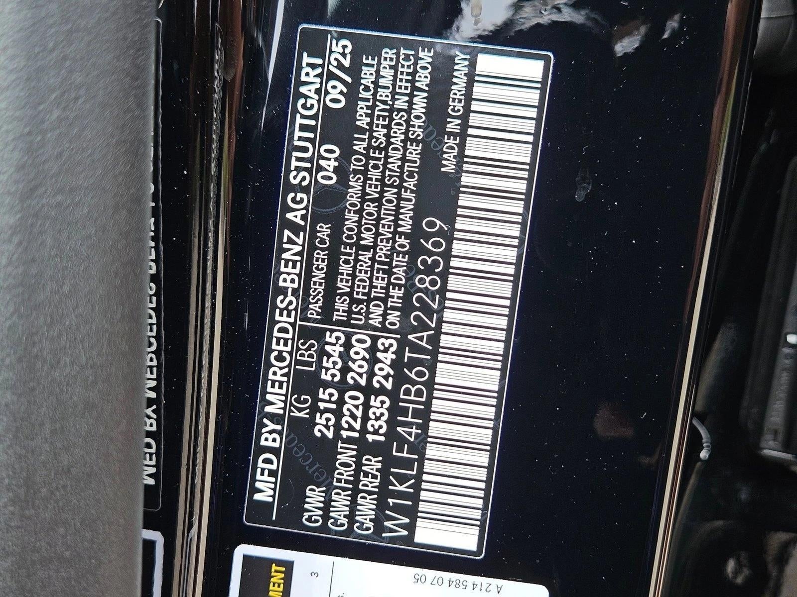 2026 Mercedes-Benz E-Class E 350 4MATIC® Sedan